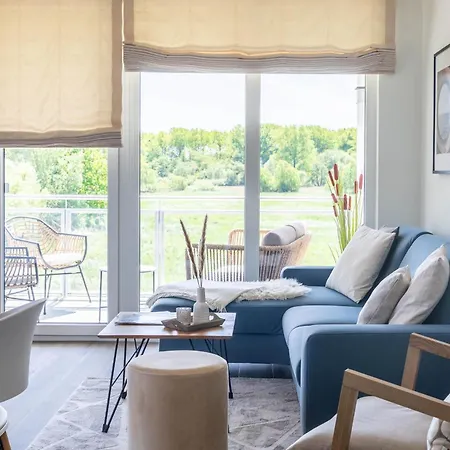 Weisse &quotdas Meeresloft&quot Appartement Boltenhagen (Ostseebad)